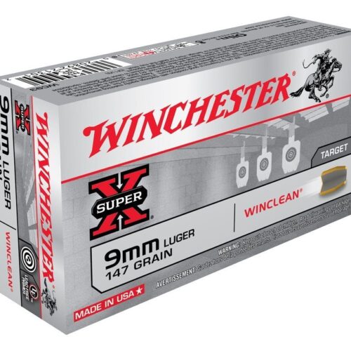 Winchester Super Clean 9MM 147gr BEB 50 pack