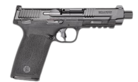 SMITH WESSON 5.7 x 28 M P IN BLACK FINISH WITH TWO MAGS AND 5 INCH BARREL