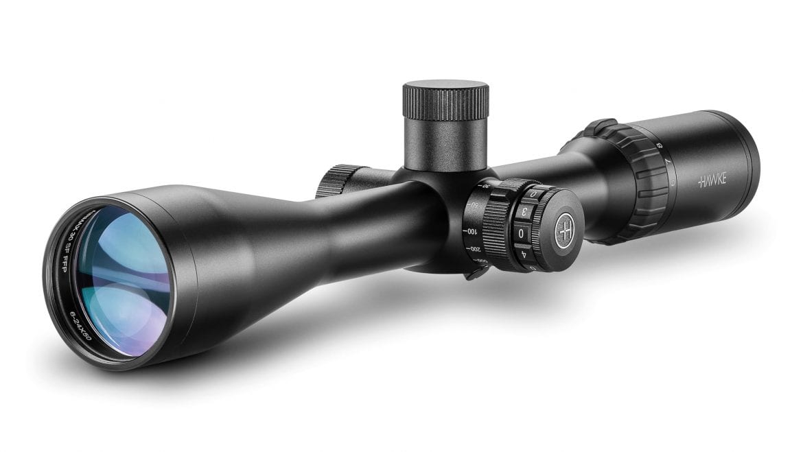 HAWKE AIRMAX 30 FFP SF 6-24×50 AMX IR RETICLE