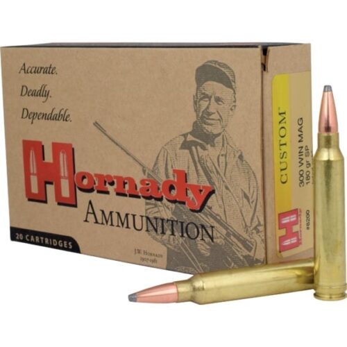 HORNADY 300 WIN MAG 180GR INTERLOCK AW (20 PACK)