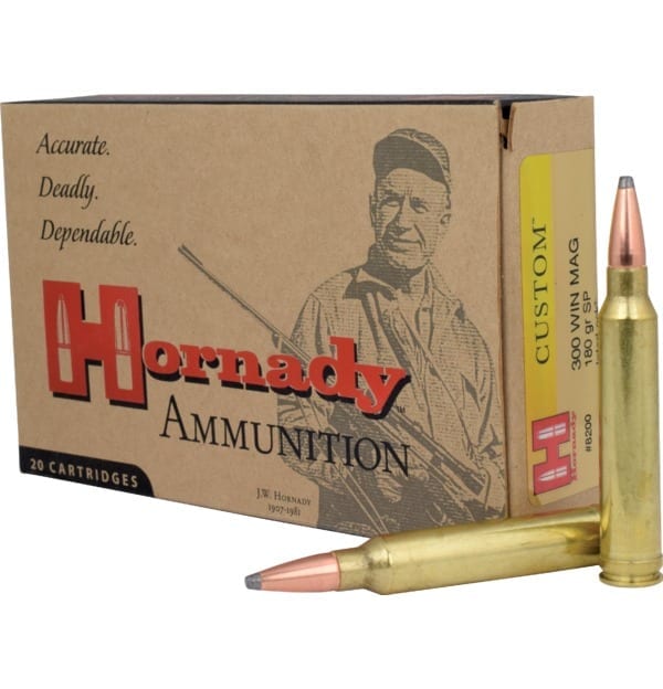 HORNADY 300 WIN MAG 180GR INTERLOCK AW (20 PACK)