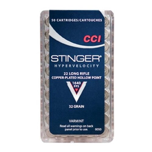 CCI 22LR STINGER 32GR CPHP 1640FPS (500pcs)