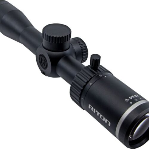 RITON X1 PRIMAL 3-9×40 QUARTER MOA WITH LB RETICAL ZERO RESETABLE TURRETS WITH HD GLASS AND 1 INCH TUBE
