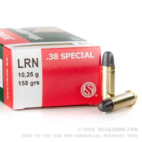 SELLIER AND BELLOT 38SPECIAL 158gr LRN