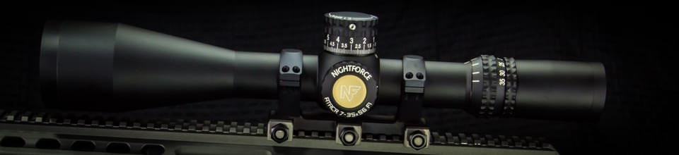 NIGHTFORCE ATACR 7-35X56 F1 ZEROSTOP .1MIL RADIAN DIGILLUM PTL MIL XT RETICLE