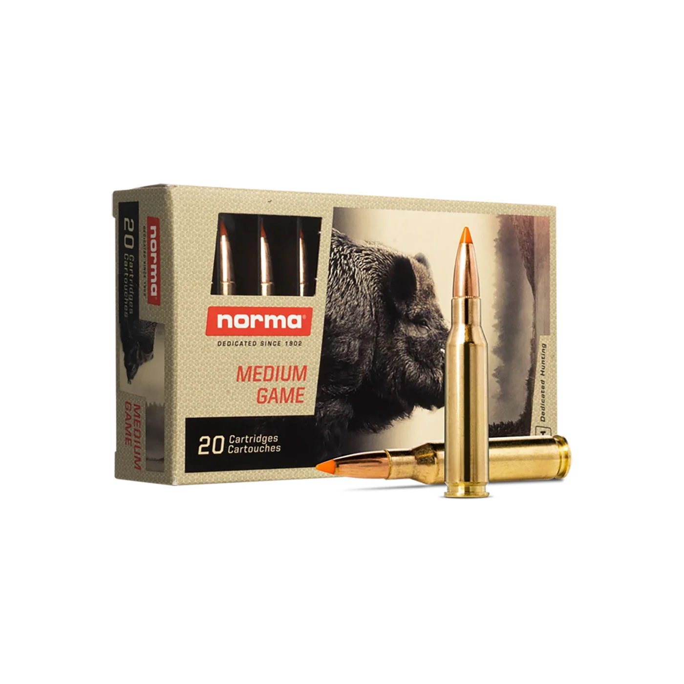 NORMA 7MM-08 160GR TIPSTRIKE AMMUNITION (20PK)