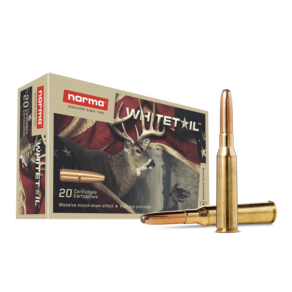 NORMA 7.7 Jap 156gr Whitetail SP 20 Pack