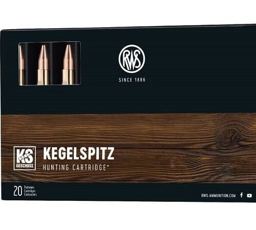 RWS 6.5×68 127gr Soft Point 20 Pack