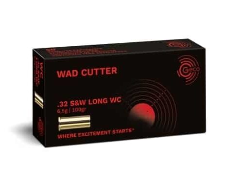 GECO 32 S&W Long 100GR Wad Cutter 50 Pack