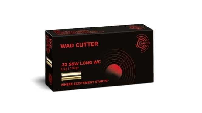 GECO 32 S&W Long 100GR Wad Cutter 50 Pack