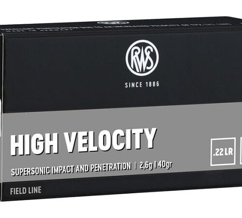 RWS 22LR HV 40gr Solid 50 Pack