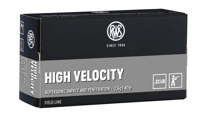 RWS 22LR HV 40gr Solid 50 Pack