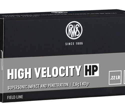 RWS 22LR HV 40gr HP 50 Pack