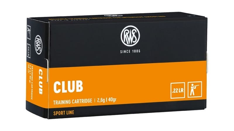 RWS 22LR Club 40gr LRN 50 Pack