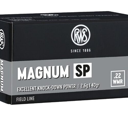RWS 22WMR 40gr Soft Point 50 Pack