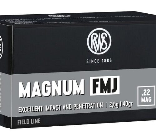 RWS 22WMR 40gr FMJ 50 Pack