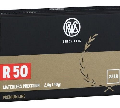 RWS 22LR R50 40gr LRN 50 Pack