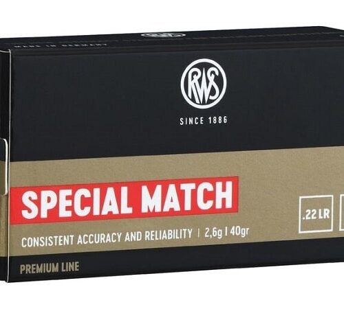 RWS 22LR Special Match 40gr LRN 50 Pack