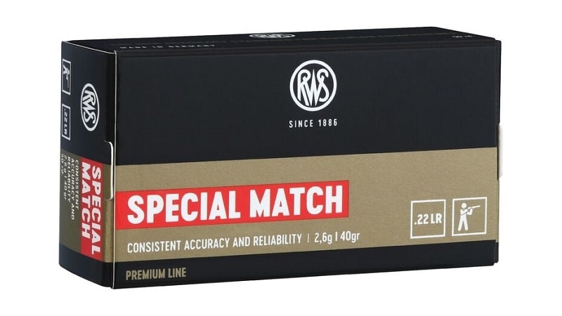 RWS 22LR Special Match 40gr LRN 50 Pack