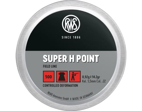 RWS Super H-Point 22cal 14.2gr 500 Pack