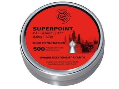GECO Super Point 177cal 7.7gr 500 Pack