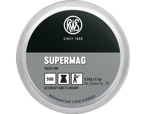 RWS Super Mag 177cal 9.3gr 500 Pack