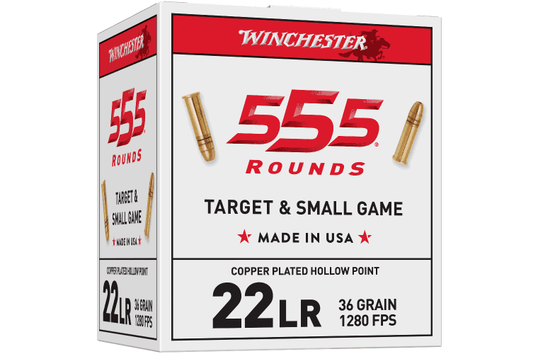 WINCHESTER SUPER X 22LR 36GR LHP 1280FPS (555PK)