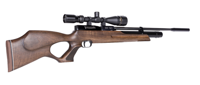WEIHRAUCH HW100T 177CAL 14 SHOT WOOD THUMBHOLE 1050FPS
