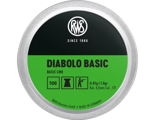 RWS Diabolo 177cal 7.0gr 500 Pack