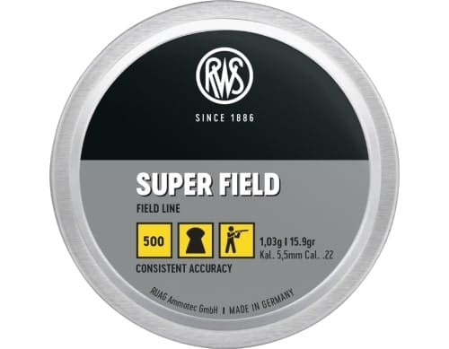 RWS Super Field 22cal Ø5.52 15.9gr 500 Pack