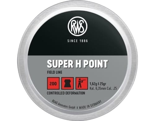RWS Super H-Point 25cal 25.0gr 200 Pack