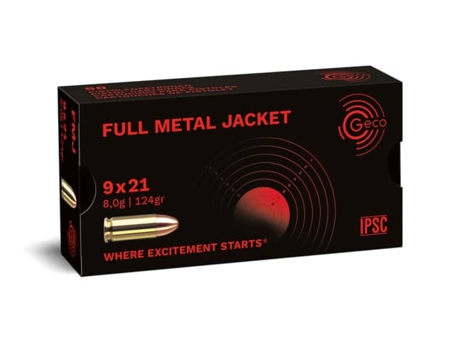 GECO 9×21 124gr FMJ 50 Pack