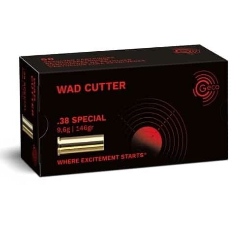 GECO 38 Special 146gr Wad Cutter 50 Pack