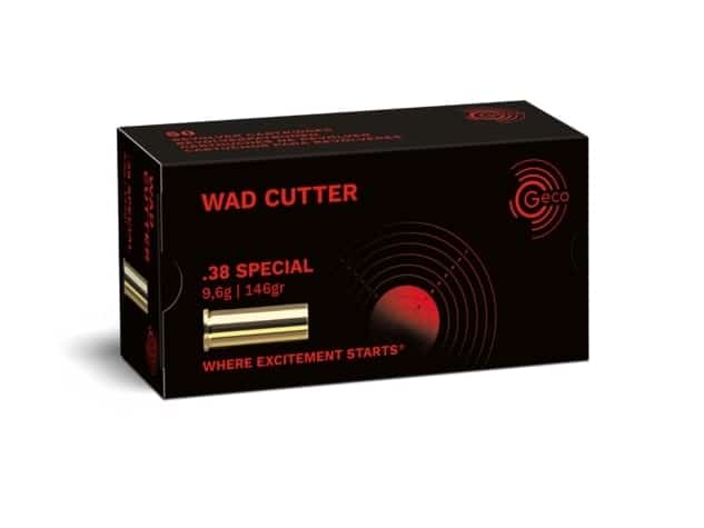 GECO 38 Special 146gr Wad Cutter 50 Pack