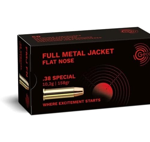 GECO 38 Special 158gr Flat Nose FMJ 50 Pack – See 2413722
