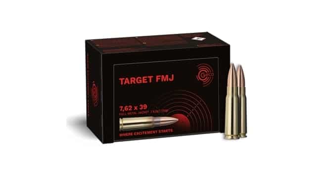 GECO 7.62×39 124gr Target FMJ 50 Pack