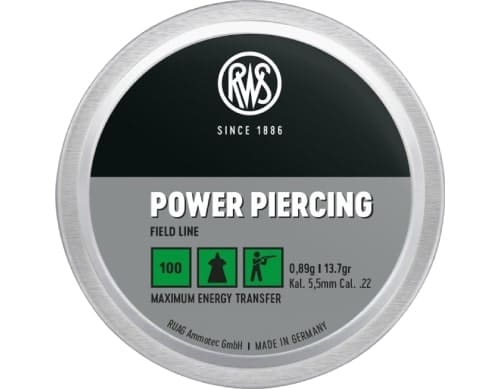 RWS Power Piercing 22cal 13.7gr 100 Pack