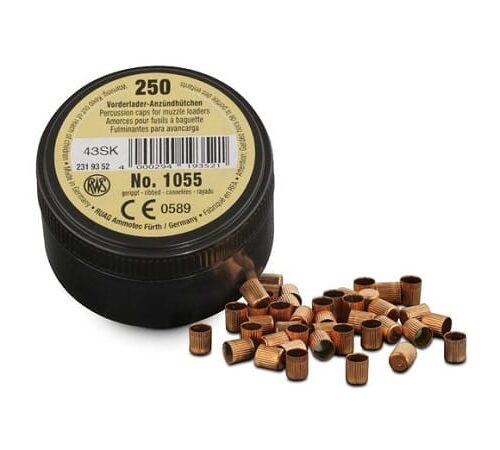 RWS Percussion Caps 1055 (#10) Long 250 Pack