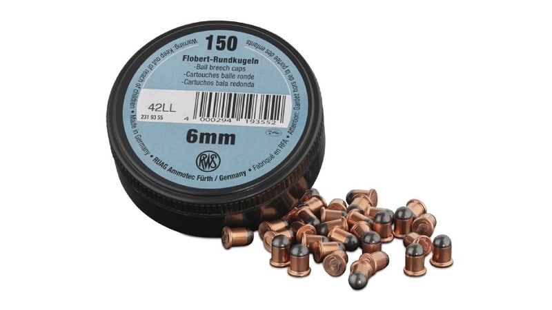 RWS 6mm Flobert Ball 150 Pack