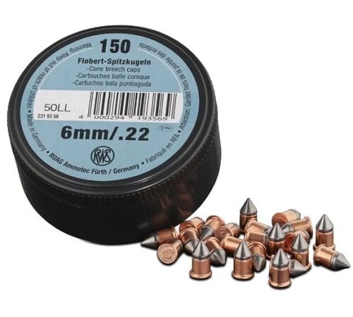 RWS 6mm Flobert Conical 150 Pack