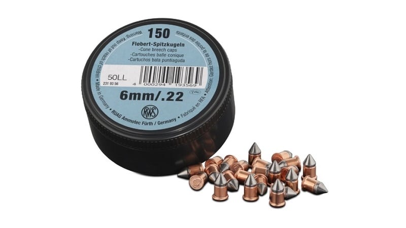 RWS 6mm Flobert Conical 150 Pack