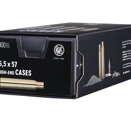 RWS Unprimed Brass 6.5×57 100 Pack