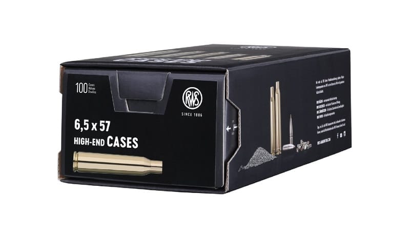 RWS Unprimed Brass 6.5×57 100 Pack