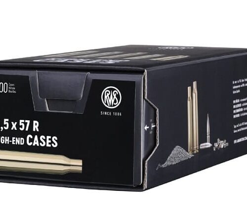 RWS Unprimed Brass 6.5×57 R 100 Pack