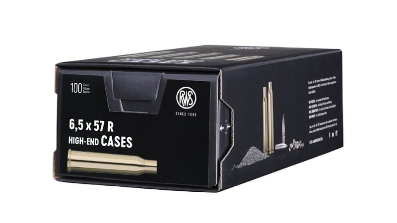 RWS Unprimed Brass 6.5×57 R 100 Pack