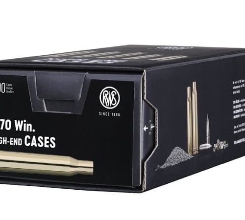RWS Unprimed Brass 270 Win 100 Pack