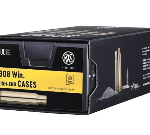 RWS Unprimed Brass 308 Win 100 Pack