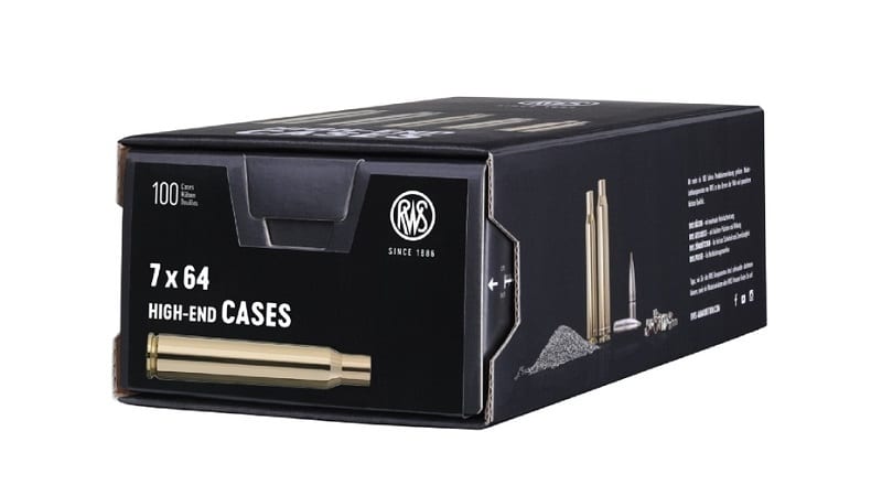 RWS Unprimed Brass 7×64 100 Pack