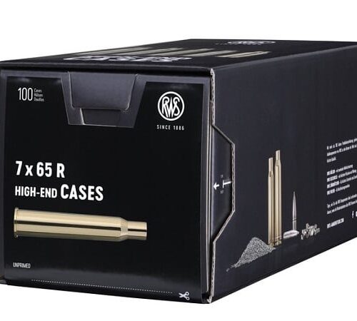 RWS Unprimed Brass 7×65 R 100 Pack
