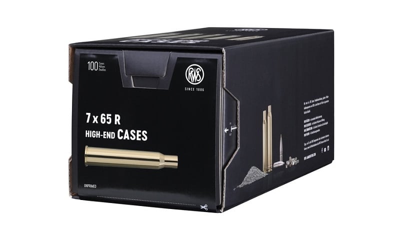 RWS Unprimed Brass 7×65 R 100 Pack